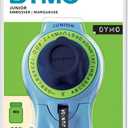 Dymo Junior Home Embossing Label Maker | 42 Character Wheel with Large Knob | No Batteries Required (embosser)