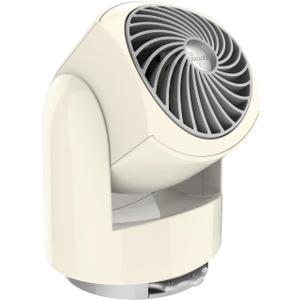 Vornado Flippi V6 Compact Air Circulator Fan, Quiet Portable Travel Fan for Office or Bedroom, Adjustable Head, 2 Speeds, Vintage White (Personal)