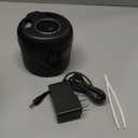 Ultrasonic Retainer Cleaner, 45kHz Retainer Cleaner Machine for Dentures, Mouth Guards, Aligners, Braces, Toothbrush Heads & Jewelry, 200ML Dental Cleaning Pod with 4 Modes & Digital Timer (Matte Black)