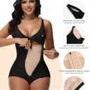 SHAPSHE Women's Tummy Control Swimsuit One Piece Slimming Bathing Suit Cutout Tie Knot Front Bikini Push Up Swimwear (Black, S)
