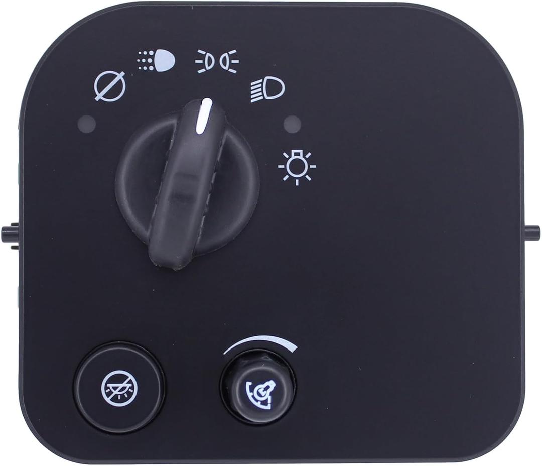 MOTOKU Headlight Dimmer Switch with DRL without Fog Light without Headlight Washer for Chevrolet Express 2003-07, Trailblazer 2003-09, SSR 2003-04, GMC Envoy 03-09, Savana 03-07, Buick Rainier 2004-07