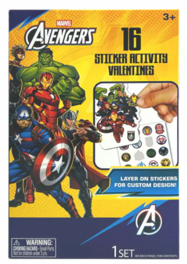 Exchange Cards Sticker Activiti 4 Pack
