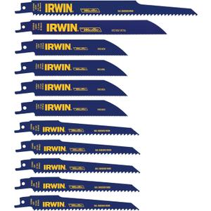 Irwin Tools IRWIN Reciprocating Saw Blades Set, 11-Piece (4935496)