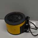 Space Heaters for Indoor Use, 1500W PTC Electric Heater with 90Adjustable Angle, Fast Safety Heat, Small Portable Heater for Office Home (Yellow)