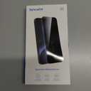 SYNCWIRE Privacy Screen Protector for iPhone 15 6.1''[2-Pack], Unbreakable True 28 Anti Spy Tempered Glass Saver Black [Easy Installation Frame] [9H Hardness] [Bubble Free] [Sensitive Touch]