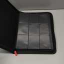 9 Pocket Card Binder,360 Pockets Trading Card Binder,Double Sided Pocket Collection Binder,Card Folder for MTG,TCG,Game Cards,Sport Cards,Black