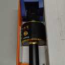 BONAOK Wireless Bluetooth Karaoke Microphone, 3-in-1 Portable Handheld Mic Speaker Machine for All Smartphones, Gifts to Girls Boys Kids Adults All Age Q37 (Black Gold)