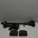 ALSO GO 2-in-1 Cordless Pole Saw for Tree Trimming, 4&6-Inch Mini Electric Chainsaw with a Extension pole, 12 FT Max Reach,2x2Ah Batteries, Handheld Chainsaw & Pole Saw for Courtyard and Garden