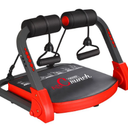 MBB Ab Crunch Machine,Exercise Equipment for Home Gym Equipment for Strength Training with Resistance Bands, Abs and Total Body Workout,Sole Brand and Patent Owner(Black)