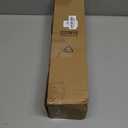 Boho Wood Curtain Rods for Windows 48 to 84 inch,1" Adjustable Heavy Duty Window Curtain Rod with Imitation Wood Grain Finials,Rustic Decorative Drapery Rods Set,Size:36-88'', Natural Wood