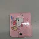 NSRAOIM Cute Small Wallet for Women and Girls, Kawaii Leather Slim Purse Bifold Card Holder Coin Pocket and ID Window, 2Pcs Set