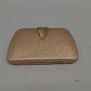 Glitter Evening Bag Clutch Purses for Women Formal Elegant Wedding Party Prom Clutch Handbag (Rose Gold)