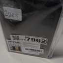 VFINE Bookends 4 Pairs, Black Metal Book Ends, Bookends for Shelves, Book Stopper for Heavy Books, Book Dividers for Home Office School Supplies