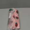 YOUNGER TREE Baby Girl 1st Birthday Outfits One Year Old Clothes Romper Tutu Cake Smash Skirt with Headband Baby Girl Gifts (12-18 Months, Sweet One Strawberry)