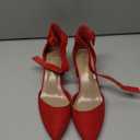 DREAM PAIRS ANNEE Pointed Toe Low Chunky Heels Pump Shoes, Size 8.5