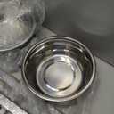 Iconic Pet Adjustable H-Design Double Diner - Non-Skid Rubber Base Noise Free Stable Dog Food Stand with 2 Quart/ 64 oz Stainless Steel Elevated Dog Food Bowls for Proper Growth & Digestion