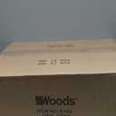 4 Pack Woods Extension Cord Storage Reel - Holds Up to 150 Feet of 16/3 or 125 Feet of 14/3 Gauge Cord - Tangle-Free Design for Indoor or Outdoor Use - Side-Mounted Crank - Red & Black