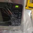 GE Countertop Microwave Oven,1, 200-watt Capacity, 2.0 Cubic Ft., 8 Auto Setting Cooking Settings, Child-Lock Technology, Kitchen Essentials for the Countertop, Dorm Room or Apartment, Stainless Steel