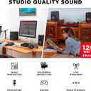 M-AUDIO BX3BT Pair 3.5" Studio Monitors and PC Speakers with Bluetooth for Recording and Multimedia with Music Production Software