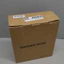 Garden Hose 100 ft Flexible Non-Expandable Water Hose Kink-Free Lightweight Leak-Proof High Pressure Durable Outdoor Portable Fabric Hoses Pipe with 3/4 Sturdy Fittings for Yard Lawn Car Wash