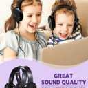 Kids Headphones 2 Pack for School Classroom Students Teens Children Toddler Boys Girls and Adult (HY450, 2 Black)