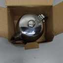 Coffee Pot Kettle Stainless Steel Teapot, Cold Short Spout for Home Hotel Restaurant, Tea Pot Stovetop Teapot Hot Cold Water Pot Silver Colour Short Spout Pour Over (20 ounces)