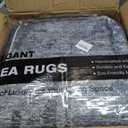 Washable 9x12 Area Rugs for Living Room: Abstract Modern Home Decor Rug