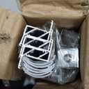 UV Resistance 3.28FT V Shape LED Strip Channel Diffuser,6-Pack Aluminum Profile with Frosted Cover and Corner Connector,Tape Mounting Track for Cabinet Stairs Wall Outdoor (3.28FT, 6)