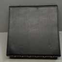 Vintage Hardback 3 Ring Binder 2 Inch, Professional Leather Binders 2 Inch D Ring, Holds 400 Sheets Capacity - Black