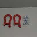 ONER Tow Hooks Compatible with 2019 2020 2021 & Newer Chevy Silverado 1500, Replaces # 84280202(RED)