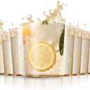 Liacere Plastic Drinking Glasses (Set of 12) 14 oz Brown Reusable Plastic Glasses ColorsKitchen Water Glasses Cup, Bar Tumbler Glassware Set for Beer, Juice, Cocktail, Whiskey, Milk