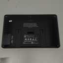 Newentor Weather Station Wireless Indoor Outdoor Thermometer, Color Display Digital Weather Thermometer with Atomic Clock, Barometric Pressure, Forecast Station with Adjustable Backlight,Black,3Sensor