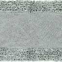 Better Trends Bathmat 100% Cotton Non-Slip Washable Rug Soft Tufted 24" x 40" Bath Mat Water Absorbent for Bathroom Floor Decor, Tub, Bedroom Kitchen Rugs Sage Shaggy Border Collection