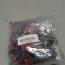 Goaste 6 Pack Fleece Dog Sweaters, Turtleneck Dogs Sweatshirt with Leash Ring, Soft Winter Dogs Clothes, Plaid Dog Outfits Vest for Cats, Assorted Colors (Medium)