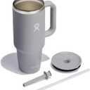 Hydro Flask 40 Oz Travel Tumbler with Handle, Lid and Straw - Insulated Stainless Steel in 40 Oz Birch