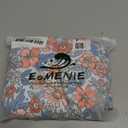 Eomenie Women's One Piece Swimsuit Tummy Control Slimming Bathing Suit Cutout Tie Knot Swimwear (Large, Orange Floral Printed)