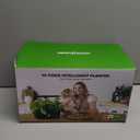 Ahopegarden Indoor Garden Hydroponics Growing System: 10 Pods Plant Germination Kit Herb Vegetable Growth Lamp Countertop with LED Grow Light - Hydrophonic Planter Grower Harvest Lettuce (Black)