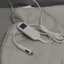 Heating Pad for car More Scientific and Comfortable Fabrics,Heating Pad for Back Pain Relief,Thoughtful Gifts (Dual Gray)