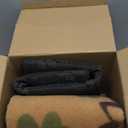 Tinideya 2 Pcs Four Leaf Clover Welcome Doormat 23x35 in St. Patrick's Day Layered Buffalo Plaid Carpet Coquette Non Slip Green Bathroom Coir Mats for Entrance Porch Indoor Outside Home Irish Decor