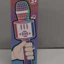 Amazmic Kids Karaoke Microphone Machine Toys for Girls Bluetooth Microphone with LED Light, Christmas Birthday Gift for Girls Boys 3 4 5 6 7 8 9 10 11 12 Year Old Kids Toys(Blue)