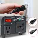 LVYUAN Voltage Transformer Converter 500 Watt Step Up/Down Convert from 110-120 Volt to 220-240 Volt and from 220-240 Volt to 110-120 Volt with US Outlet, Universal Outlet, Circuit Breaker