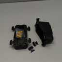 Small Weatherproof Outdoor Electrical Connection Box for 90 Angle Plugs734inch, IP66 Water-Resistant Extension Cord Cover for Plug, Extension Cables, Holiday Lights, Black