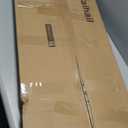 Maihail Small Desk with Drawers, 31.5 inch Computer Desk with Drawers, Small Office Table with Metal Frame, Black