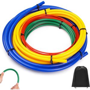 4M Conditioning Copper Tubing Pipe Extension, 1/4" 1/2" 3/8" 5/8" Built-in Copper Tube Bending Strip Air Conditioning Pipe Bender Kit (4pcs)