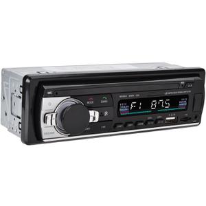 Single Din in Dash Car Radio Dual USB Car Mounted FM Radio Bluetooth Player with Hands-Free Calling & Lossless Music Streaming Driving Experience