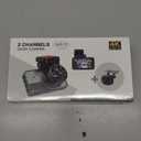 4K Dash Cam Front and Rear with GPS & 5G WiFi, Dual Dash Camera for Cars, STARVIS Sensor Night Vision, 170 Wide Angle, 24H Parking Mode, Loop Recording, Free Memory Card & Hardwire Kit