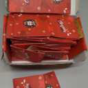 BABORUI Money Surprise Box - Christmas Gift with Confetti Explosion for Women, Men, and Kids (Red)