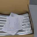 Land Guard Galvanized Raised Garden Bed Kit, 631ft Raised Garden Boxes Outdoor, Oval Metal Raised Garden Beds for Vegetables... (631ft(1pcs, 1-silver)