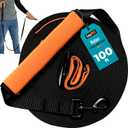 100ft Long Leash for Dogs - Long Line Dog Leash for Training Recall/Commands at Distance - Nylon, Heavy Duty - Ideal for Large & Small Breeds