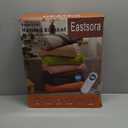 Electric Heated Blanket King Size 90''x100'', Soft Dual-Sided Flannel with Dual Control, 12 Heat Settings, 12H Timer, ETL FCC Certified, Overheat Protection, Machine Washable (Brown & Gray)